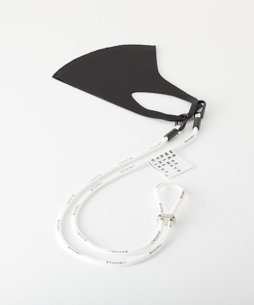 Lemaska ルマスカ マスクネックストラップ Mask Neck Strap Seoul White Lemaska ルマスカ マスクネックストラップ Mask Neck Strap Seoul White