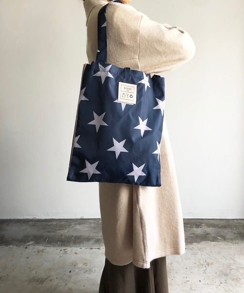 nicott(ニコット)の「ET Nicotto ニコット 3WAY 2部屋BAG(エコバッグ/サブバッグ・レディース・グレー/ブラック/ネイビー/グリーン・FREE)」の4枚目の写真