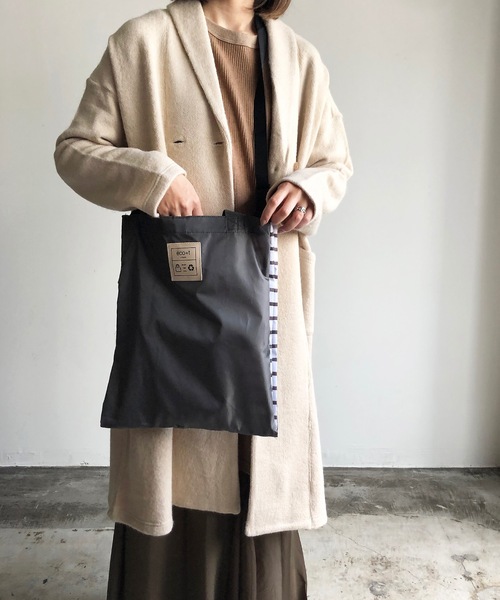 nicott(ニコット)の「ET Nicotto ニコット 3WAY 2部屋BAG(エコバッグ/サブバッグ・レディース・グレー/ブラック/ネイビー/グリーン・FREE)」の3枚目の写真