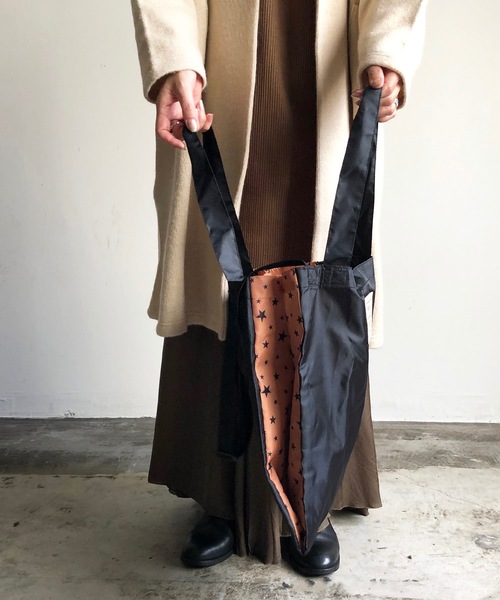 nicott(ニコット)の「ET Nicotto ニコット 3WAY 2部屋BAG(エコバッグ/サブバッグ・レディース・グレー/ブラック/ネイビー/グリーン・FREE)」の1枚目の写真