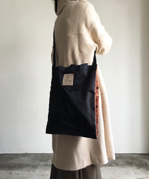 nicott(ニコット)の「ET Nicotto ニコット 3WAY 2部屋BAG(エコバッグ/サブバッグ・レディース・グレー/ブラック/ネイビー/グリーン・FREE)」の6枚目の写真