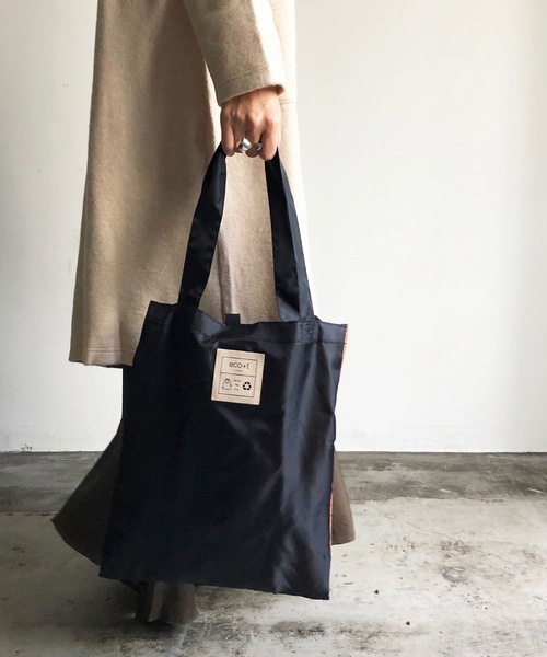 nicott(ニコット)の「ET Nicotto ニコット 3WAY 2部屋BAG(エコバッグ/サブバッグ・レディース・グレー/ブラック/ネイビー/グリーン・FREE)」の7枚目の写真