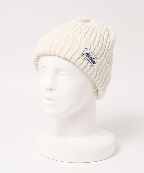 Kahiko(カヒコ)の「【Kahiko】Aloha モールニットキャップ(ニットキャップ/ビーニー・レディース・ホワイト/ブラック/ネイビー/グレー/オレンジ・FREE)」の14枚目の写真