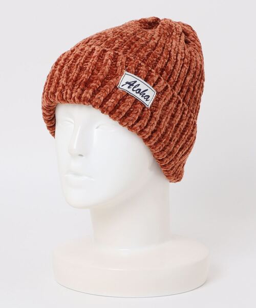 Kahiko(カヒコ)の「【Kahiko】Aloha モールニットキャップ(ニットキャップ/ビーニー・レディース・ホワイト/ブラック/ネイビー/グレー/オレンジ・FREE)」の10枚目の写真
