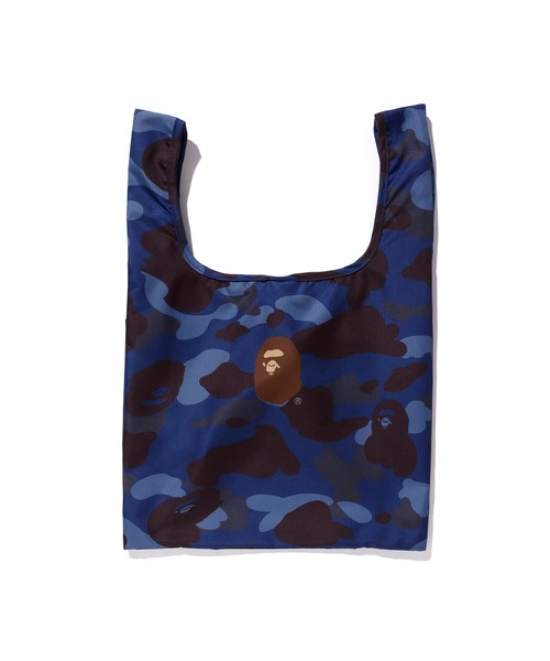 A BATHING APE（アベイシングエイプ）の「COLOR CAMO SHOPPING BAG L M（エコバッグ/サブバッグ・メンズ・パープル/ネイビー/レッド・LARGE）」の18枚目の写真