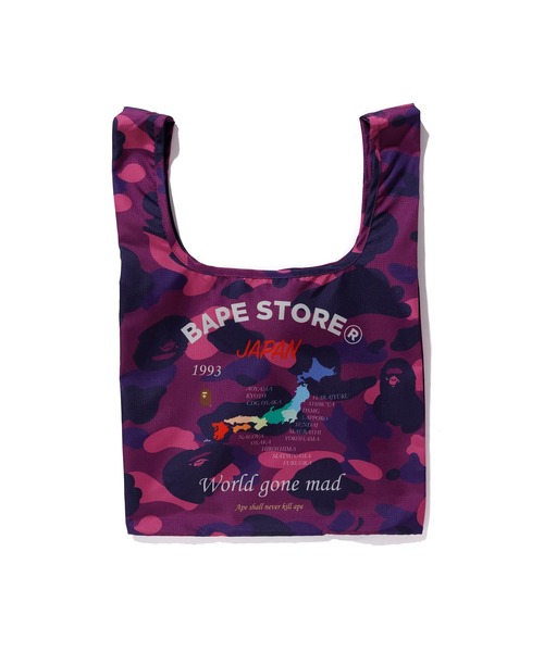 A BATHING APE 12枚 ショッパー レッド ショッピング バッグ A BATHING APE ショップ袋 ピンク/レッド - メルカリ