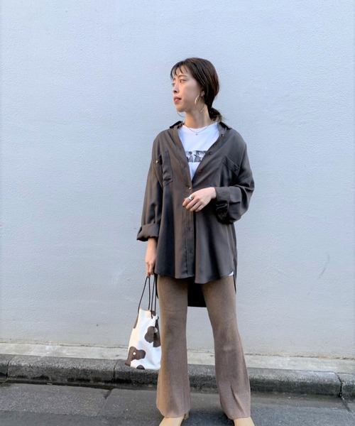 SHENERY（シーナリー）の「テンセルライクBIGシャツ（シャツ