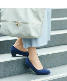 ALL DAY Walk 4cmヒールアーモンドトウパンプス ALD 215