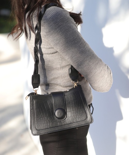 セール 2way リザードレザー三つ編みショルダーポーチ ショルダーバッグ Florist フローリスト のファッション通販 Zozotown