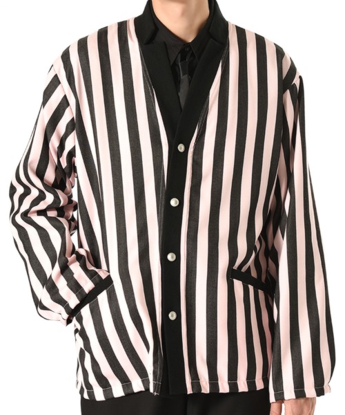 MILKBOY（ミルクボーイ）の「STRIPE カーディガン（カーディガン