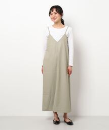 INTERPLANET | エコレザークロスキャミワンピース(ワンピース)