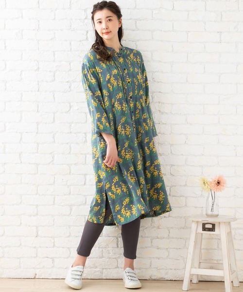 セール ミモザプリントワンピース ワンピース Sabstreet My Standard サブストリートマイスタンダード のファッション通販 Zozotown