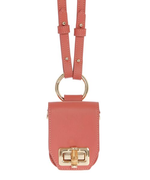 MERCURYDUO（マーキュリーデュオ）の「メタルリングミニポーチ（ポーチ・レディース・シルバー/ピンク・FREE）」の2枚目の写真