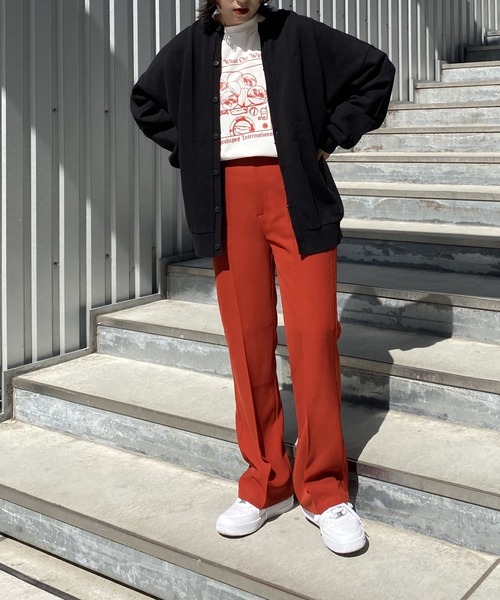 PBLIM(ページボーイリム)の「【PAGEBOYLIM】】クルーダメージカーデ(カーディガン/ボレロ・レディース・チャコールグレー/ブラック/ベージュ・MEDIUM/LARGE)」の22枚目の写真