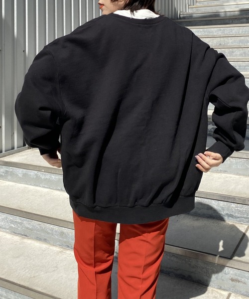 PBLIM(ページボーイリム)の「【PAGEBOYLIM】】クルーダメージカーデ(カーディガン/ボレロ・レディース・チャコールグレー/ブラック/ベージュ・MEDIUM/LARGE)」の13枚目の写真