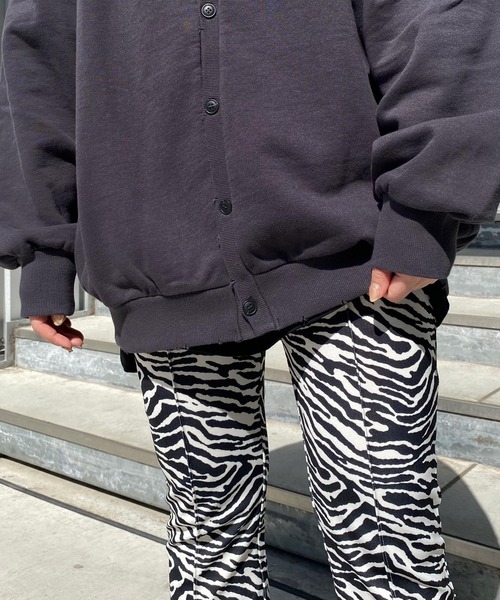 PBLIM(ページボーイリム)の「【PAGEBOYLIM】】クルーダメージカーデ(カーディガン/ボレロ・レディース・チャコールグレー/ブラック/ベージュ・MEDIUM/LARGE)」の8枚目の写真