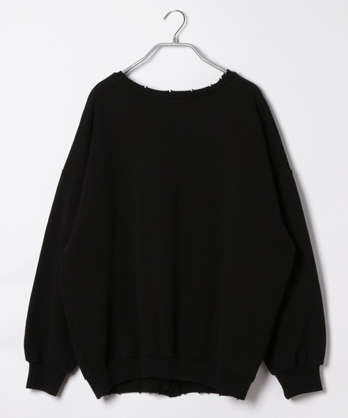 PBLIM(ページボーイリム)の「【PAGEBOYLIM】】クルーダメージカーデ(カーディガン/ボレロ・レディース・チャコールグレー/ブラック/ベージュ・MEDIUM/LARGE)」の20枚目の写真