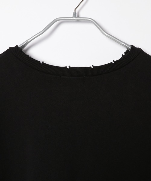 PBLIM(ページボーイリム)の「【PAGEBOYLIM】】クルーダメージカーデ(カーディガン/ボレロ・レディース・チャコールグレー/ブラック/ベージュ・MEDIUM/LARGE)」の9枚目の写真