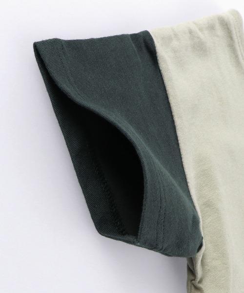 BRANSHES(ブランシェス)の「【WEB限定】クレイジー配色半袖Tシャツ(Tシャツ/カットソー・キッズ・ブルーグレー/ベージュ/ブラウン/ネイビー・130cm/150cm/120cm/140cm/110cm/100cm)」の21枚目の写真