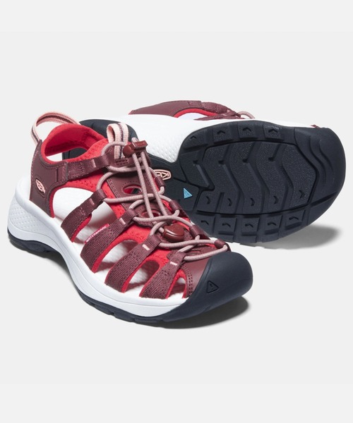 KEEN（キーン）の「ASTORIA WEST SANDAL / アストリア ウエスト サンダル / レディース サンダル（サンダル・レディース・レッド系その他・22.5cm/23cm/23.5cm/24cm/24.5cm/25cm/25.5cm）」の4枚目の写真