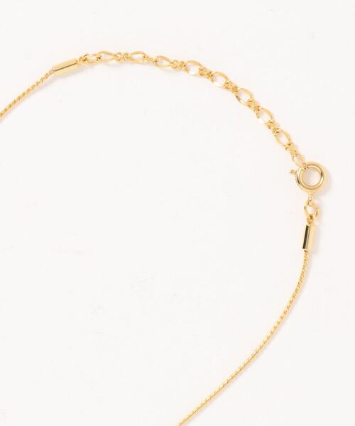 Adam et Rope' Le Magasin（アダムエロペルマガザン）の「マーブルストーントップネックレス（ネックレス・レディース・ベージュ・FREE）」の3枚目の写真