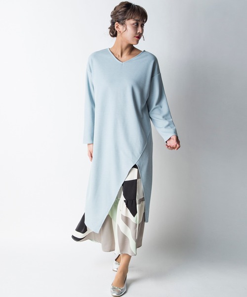 MILLION CARATS（ミリオンカラッツ）の「【STYLE4】幾何学スカートセットアップ（ワンピース・レディース・ピンク/ミント・FREE）」の21枚目の写真