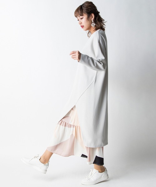 MILLION CARATS（ミリオンカラッツ）の「【STYLE4】幾何学スカートセットアップ（ワンピース・レディース・ピンク/ミント・FREE）」の7枚目の写真