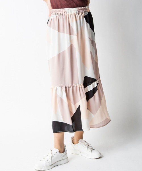 MILLION CARATS（ミリオンカラッツ）の「【STYLE4】幾何学スカートセットアップ（ワンピース・レディース・ピンク/ミント・FREE）」の12枚目の写真