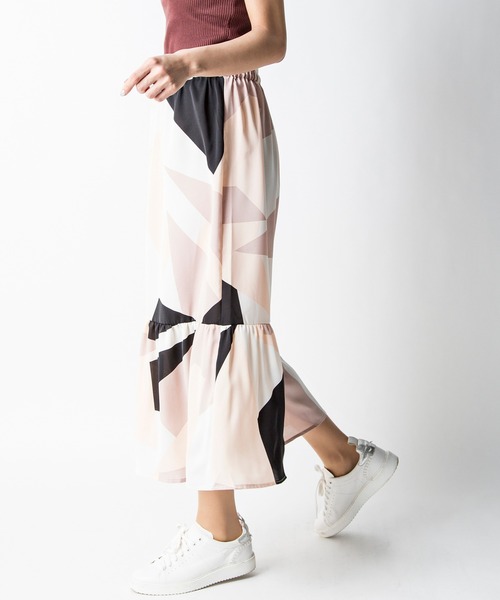 MILLION CARATS（ミリオンカラッツ）の「【STYLE4】幾何学スカートセットアップ（ワンピース・レディース・ピンク/ミント・FREE）」の13枚目の写真