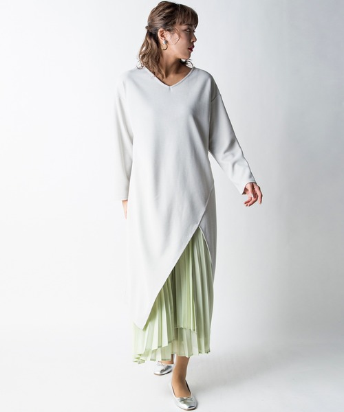 MILLION CARATS（ミリオンカラッツ）の「【STYLE4】幾何学スカートセットアップ（ワンピース・レディース・ピンク/ミント・FREE）」の17枚目の写真