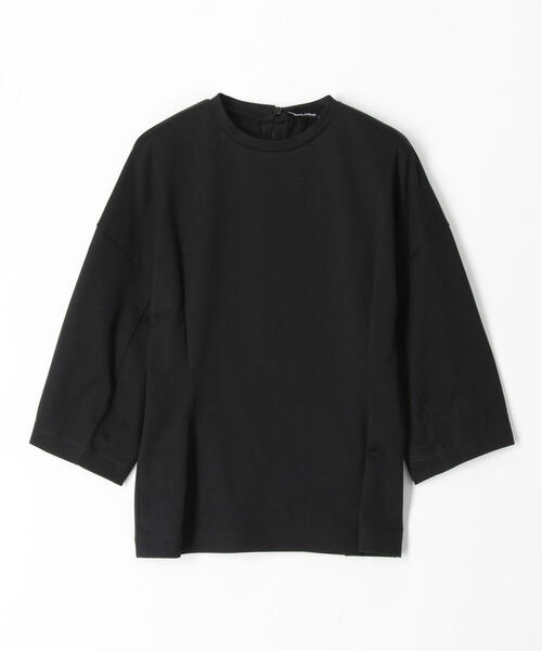 EDITION（エディション）の「【WEB限定】60/2 COTTON GOLD コットン ダーツカットソー（Tシャツ/カットソー・レディース・ブラック/レッド/キャメル・36/34）」の17枚目の写真