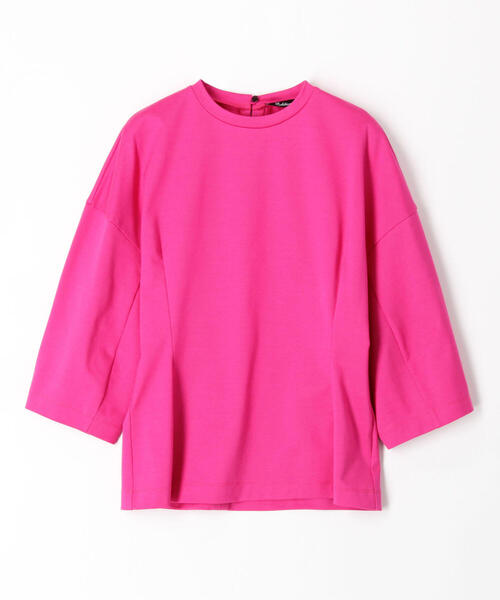 EDITION（エディション）の「【WEB限定】60/2 COTTON GOLD コットン ダーツカットソー（Tシャツ/カットソー・レディース・ブラック/レッド/キャメル・36/34）」の13枚目の写真