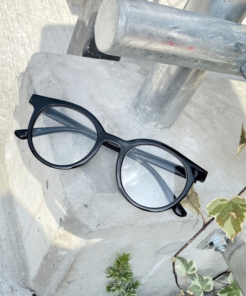 WHO'S WHO gallery（フーズフーギャラリー）の「クリアレンズメガネ（メガネ・レディース・ブラック/ブラウン/クリア/その他/ブラック系その他・FREE）」の2枚目の写真