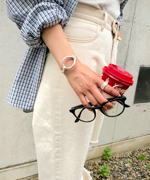 WHO'S WHO gallery（フーズフーギャラリー）の「クリアレンズメガネ（メガネ・レディース・ブラック/ブラウン/クリア/その他/ブラック系その他・FREE）」の7枚目の写真