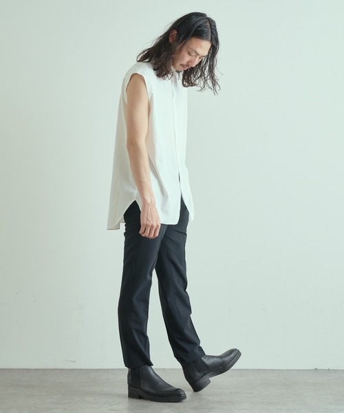 Lui's（ルイス）の「ノースリーブドレスシャツ（シャツ/ブラウス・メンズ・ホワイト/ブラック/イエロー・FREE）」の18枚目の写真