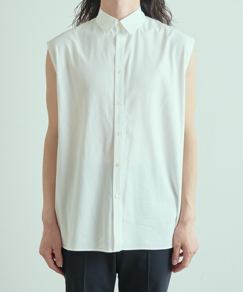 Lui's（ルイス）の「ノースリーブドレスシャツ（シャツ/ブラウス・メンズ・ホワイト/ブラック/イエロー・FREE）」の22枚目の写真