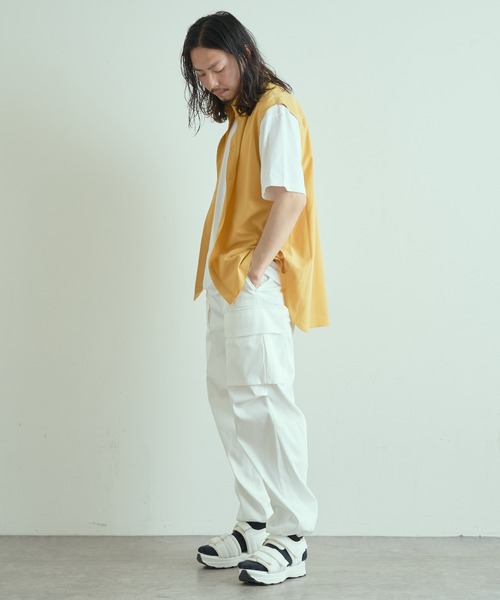 Lui's（ルイス）の「ノースリーブドレスシャツ（シャツ/ブラウス・メンズ・ホワイト/ブラック/イエロー・FREE）」の20枚目の写真