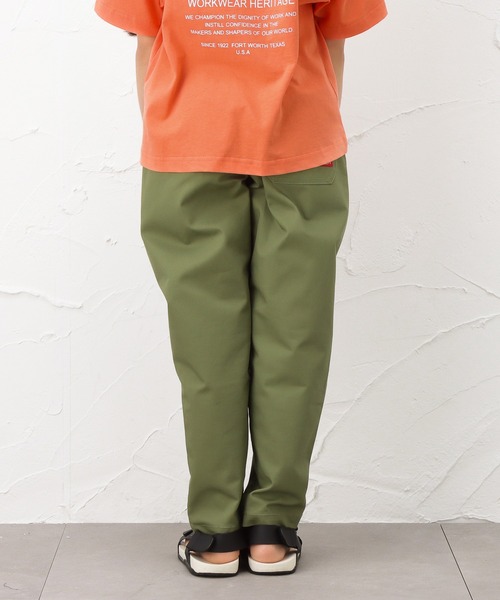 Dickies（ディッキーズ）の「Dickies ディッキーズ ウエストゴムで動きやすい シェフパンツ（その他パンツ・キッズ・ブラウン/レッド/カーキ・110cm/120cm/130cm/140cm/150cm）」の9枚目の写真