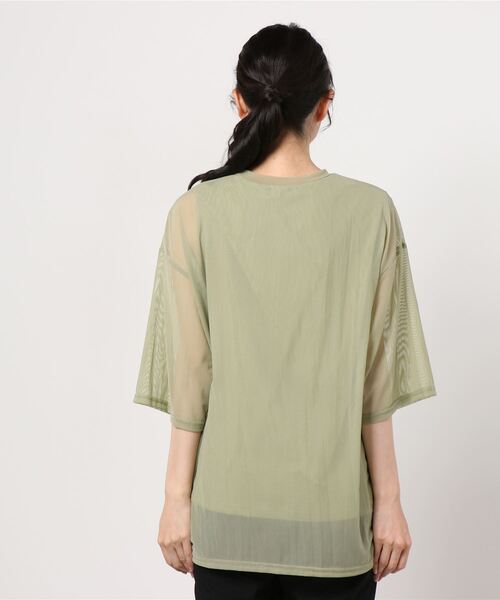 CLANE（クラネ）の「LAYERED SHEER TOPS（シャツ/ブラウス