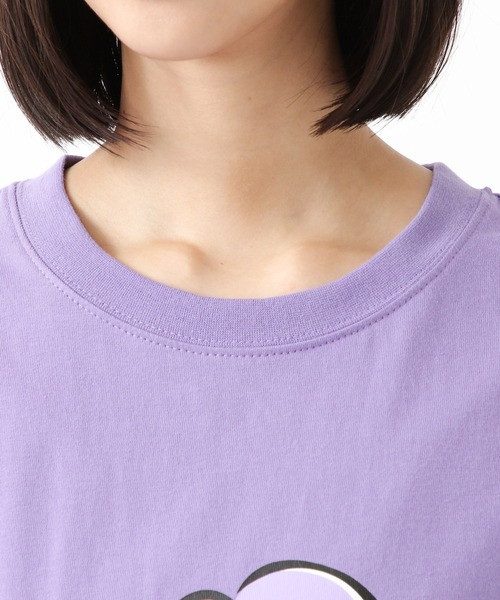 CLOTTY（クロッティ）の「CLOTTY×Girls2／BIG CC T-SHIRT 2949481（Tシャツ/カットソー・レディース・パープル/ライトグリーン/アイボリー・FREE）」の15枚目の写真