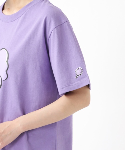 CLOTTY（クロッティ）の「CLOTTY×Girls2／BIG CC T-SHIRT 2949481（Tシャツ/カットソー・レディース・パープル/ライトグリーン/アイボリー・FREE）」の16枚目の写真