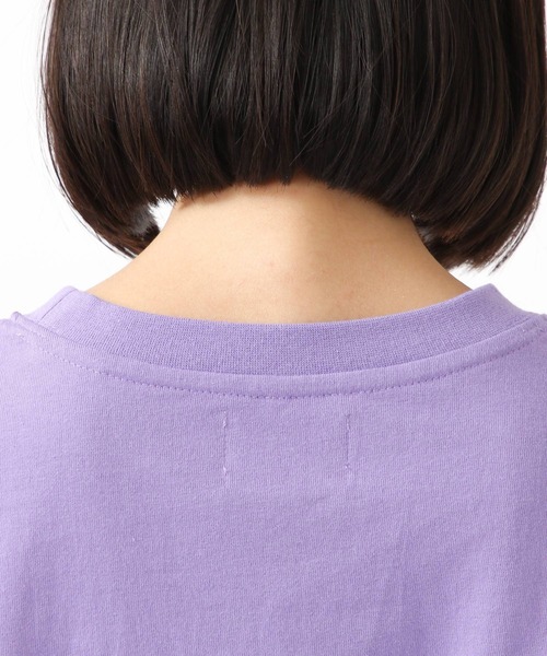 CLOTTY（クロッティ）の「CLOTTY×Girls2／BIG CC T-SHIRT 2949481（Tシャツ/カットソー・レディース・パープル/ライトグリーン/アイボリー・FREE）」の18枚目の写真
