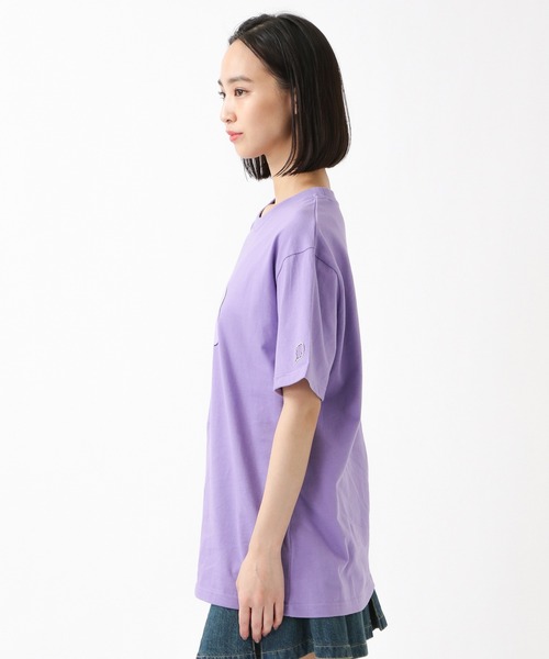 CLOTTY（クロッティ）の「CLOTTY×Girls2／BIG CC T-SHIRT 2949481（Tシャツ/カットソー・レディース・パープル/ライトグリーン/アイボリー・FREE）」の13枚目の写真