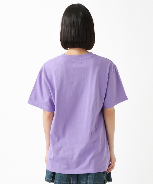 CLOTTY（クロッティ）の「CLOTTY×Girls2／BIG CC T-SHIRT 2949481（Tシャツ/カットソー・レディース・パープル/ライトグリーン/アイボリー・FREE）」の14枚目の写真