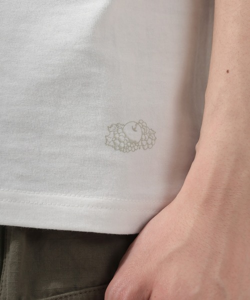 FRUIT OF THE LOOM（フルーツオブザルーム）の「【FRUIT OF THE ＬOOM×HAV-A-HANK】フルーツオブザルーム×ハバハンク  ポケット切替 Tシャツ/21SS別注（Tシャツ/カットソー・メンズ・ホワイト/ブラック/ネイビー/ライトカーキ・M/L/XL）」の6枚目の写真