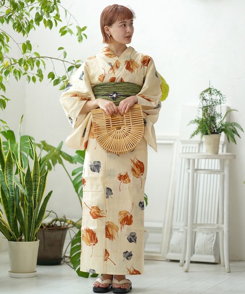 utatane（ウタタネ）の「選べる浴衣3点セット　ニコアンティークオリジナルA（浴衣・レディース・その他2/その他4/その他6/その他1/その他5/その他3・FREE）」の7枚目の写真