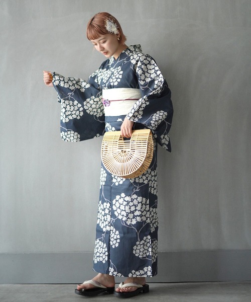 utatane（ウタタネ）の「選べる浴衣3点セット　ニコアンティークオリジナルA（浴衣・レディース・その他2/その他4/その他6/その他1/その他5/その他3・FREE）」の13枚目の写真