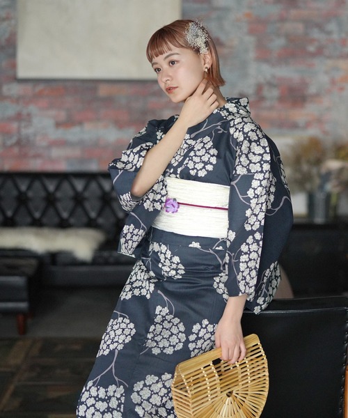 utatane（ウタタネ）の「選べる浴衣3点セット　ニコアンティークオリジナルA（浴衣・レディース・その他2/その他4/その他6/その他1/その他5/その他3・FREE）」の16枚目の写真