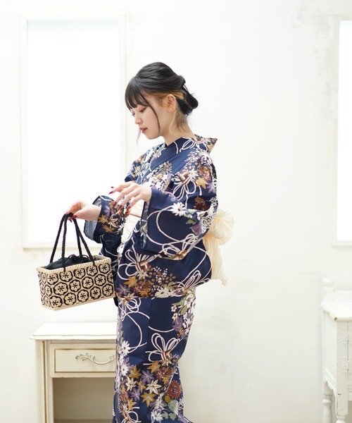 utatane（ウタタネ）の「選べる浴衣3点セット　ニコアンティークオリジナルA（浴衣・レディース・その他2/その他4/その他6/その他1/その他5/その他3・FREE）」の22枚目の写真