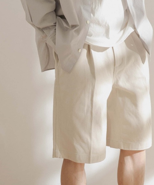 FORK&SPOON(フォークアンドスプーン)の「FORK&SPOON デニムショートパンツ(その他パンツ・メンズ・ブルー/ホワイト系その他・4/5)」の1枚目の写真